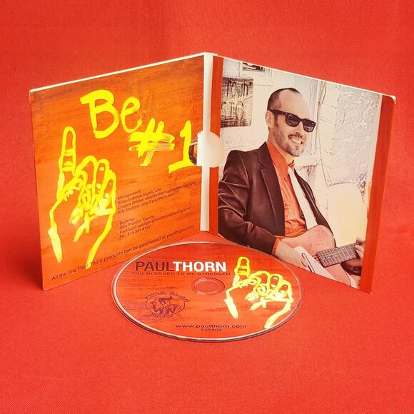 Paul Thorn Too Blessed To Be Stressed 2014 CD Signed - Picture 6 of 8